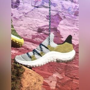 Holo men’s maverick gray olive knit green sneakers socks‎ 11 new